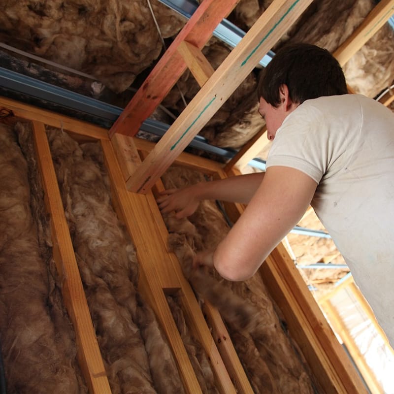 insulation installer safety support