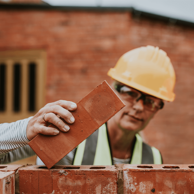 bricklayer safety support
